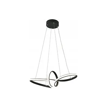 Adila - závěsné svítidlo hliník černý mat 339001-30