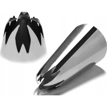 Zdobící Špička na květiny EkoForemki 10 mm 5+5 zubů