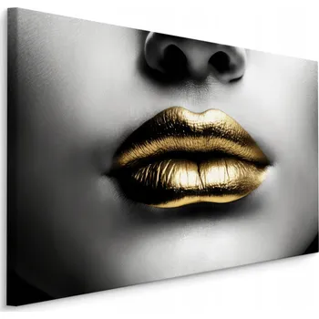 Obraz Obraz do obývacího pokoje Zlaté RTY Abstrakce Dekor 100x70