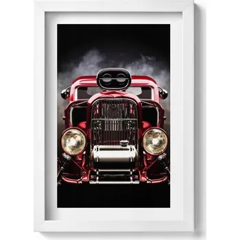 Obraz Závěsný obraz na zeď dekorace do domu Staré veterán auto 20x30 cm