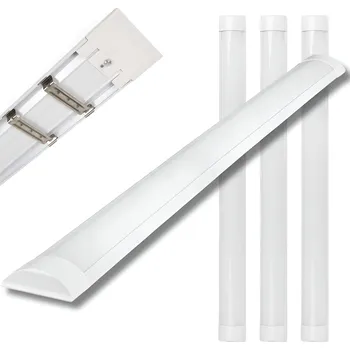 Stropní Svítidlo NETBUY bílý obdélníkový integrovaný LED zdroj