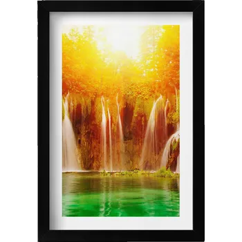 Obraz Dekorativní nástěnný obraz do pokoje Malebný výhled na vodopád 20x30 cm