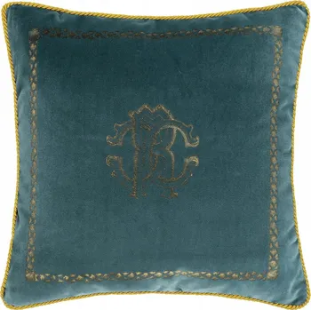 Polštář Roberto Cavalli polštář Venezia 40x40 2115 petrol