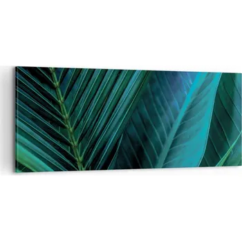 Obraz Foto obraz na plátně canvas 100x40 listy obývací pokoj ložnice na zeď velký