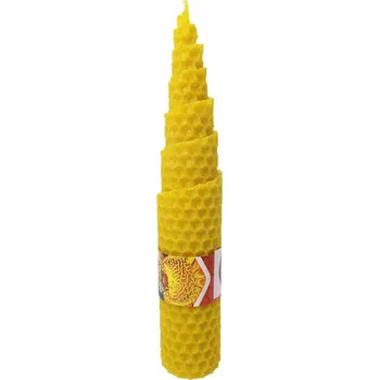 Svíčka Tradiční svíčka z včelího vosku Natural Wax Candle 1 ks