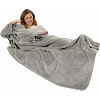 deka Deka Gözze polyester 150 cm x 240 cm stříbrná