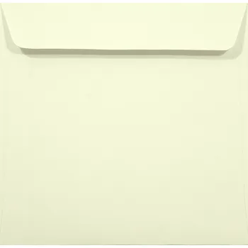 Obálka Čtvercové obálky K4 Acquerello s proužky, krémové (ecru), 5 ks