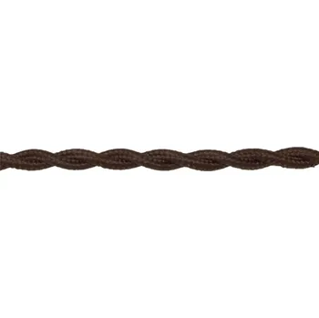 elektrický kabel KABELY V OPLÁŠTĚNÍ - KROUCENÁ ŠŇŮRA 2x0,75 ITALSKÝ STYL