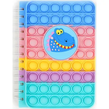 Sešit Zápisník Popit notes sešit a5 80 linkovaných stran obdélníkový ALI Mix barev