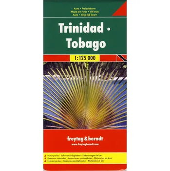 Freytag & Berndt mapa Trinidad, Tobago 1:125 t.