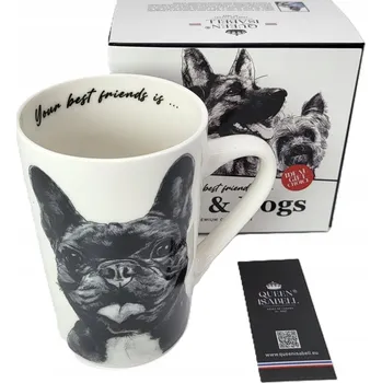 Hrnek Queen Isabell FRANCOUZSKÝ BULDOČEK porcelán 400 ml