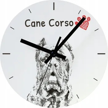 Hodiny Nástěnné hodiny Art-Dog bílé 20 cm