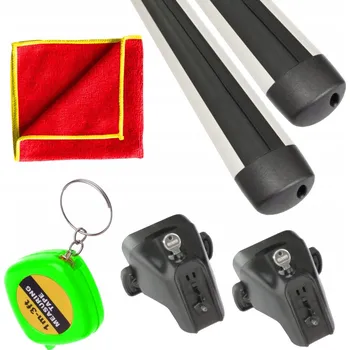 Příčník na automobil Střešní Nosič Příčníky Hagusy Skoda Yeti 1 I 5L 09-17