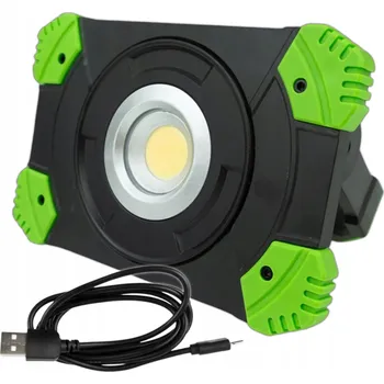 Lampička Lampa naświetlacz LED z akumulatorem 20W LR-A20 5000K magnetický držák