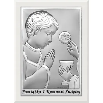 Obraz Obrázek k prvnímu svatému přijímání - památka na první přijímání pro chlapce, 8x11 cm