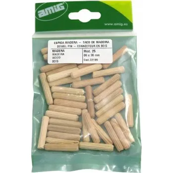 Vrták Nábytkové hmoždinky AMIG 6 mm x 30 40 ks