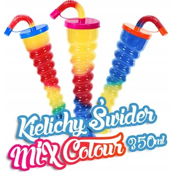 Sklenice Skleničky na vodu, sklenice na vodku , koktejlové skleničky , IceCup opakovaně použitelné sklenice a poháry vícebarevné 350ml 190 ks