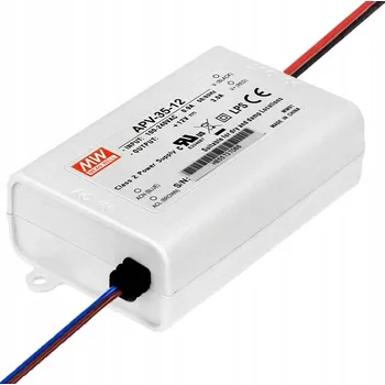 Napájecí zdroj pro osvětlení Napájecí zdroj pro LED pásky MEAN WELL APV 12V 2,92A 35W