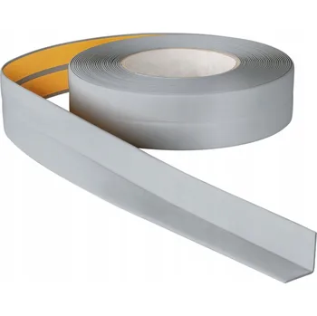 soklová lišta Lišta Profipvc PVC 18 x 18, délka 500 cm, stříbrná