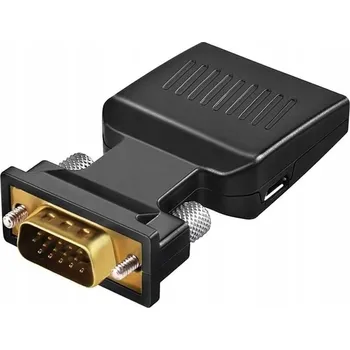 Video kabel SH adaptér VGA na HDMI s audio 1080P