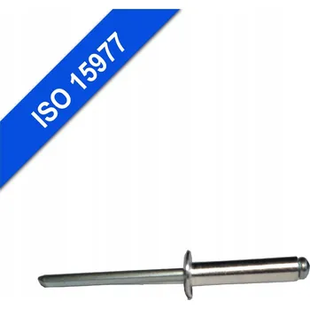 Nýt Nýt s plochou hlavou 3x10 mm - hliník/ocel ISO 15977 - 50 ks