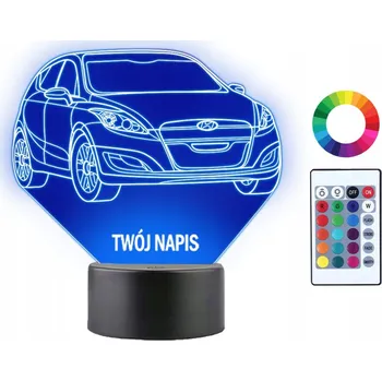 Lampička Plexido vícebarevná Noční lampa