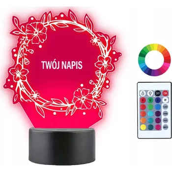 Lampička Plexido vícebarevná Noční lampa