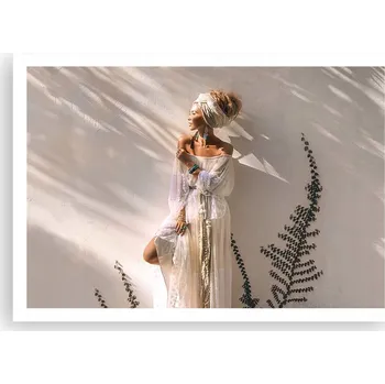 Obraz Plakát na zeď bez rámu 100x70 žena obraz plakáty do obývacího pokoje ložnice