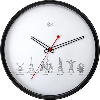Hodiny Nástěnné hodiny NeXtime bílé 30 cm