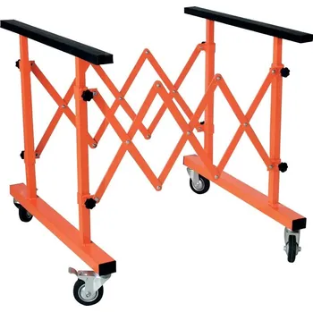 Pracovní stojan pojízdný, nastavitelná šířka 230-1350 mm - Kunzer