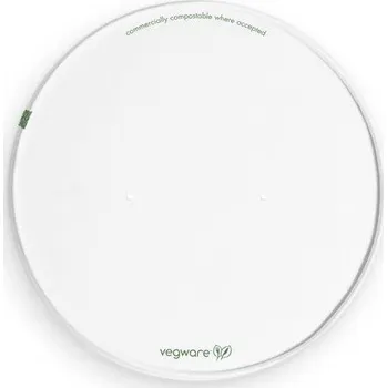 Jednorázové nádobí Papírové Víčko na salátovou misky Vegware , průměr 185 mm, 50 ks