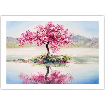 Obraz Plakát bez rámu do obývacího pokoje ložnice 70x50, moderní módní obraz