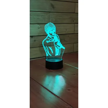 Lampička Led lampička Harry Potter Dálkový Ovladač Jméno Dedikace