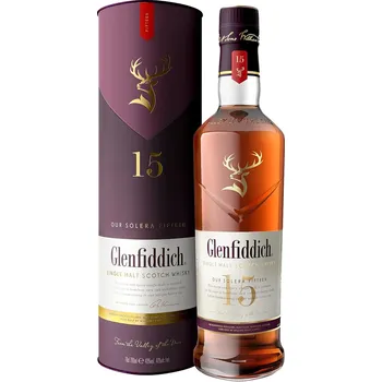 Whisky GLENFIDDICH SOLERA 15 LET 40% 0,7l (Tuba)