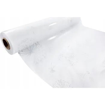 Okenní fólie Statická Fólie na Okna Bez Lepidla na Skla Okenní Skla Vzor Pampelišky 45x740cm