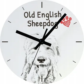 Hodiny Nástěnné hodiny Art-Dog bílé 20 cm