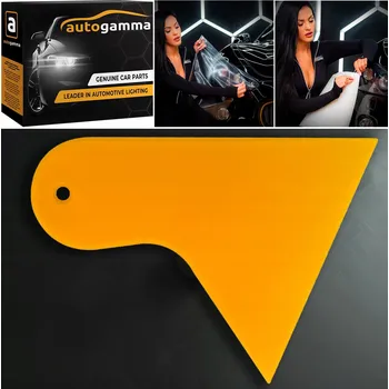 Samolepicí dekorace na vozidlo Stěrka Auto Gamma 11 cm pro aplikaci ochranných fólií a 3D nálepek