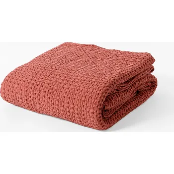 Prostěradlo Přehoz na postel Vital Home bavlna 200 cm x 220 cm červený