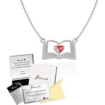 Náhrdelník Náhrdelník KNIHA stříbro TABULKA DÁREK