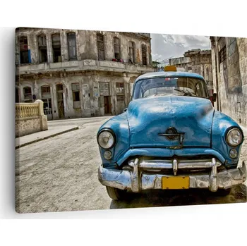 Obraz Obraz na plátně do obýváku ložnice 70x50 motorismus foto obrazy na zeď