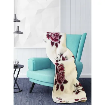 Prostěradlo Deka Merino Wool vlna 200 cm x 200 cm vícebarevná