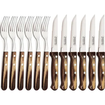 Příbor TRAMONTINA Příbory na steaky 12 ks GAUCHO POLYWOOD