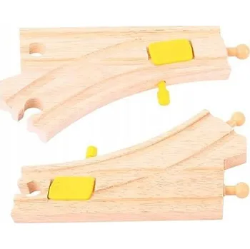 Vláček a vláčkodráha BIGJIGS: Vláčkodráha - výhybky BJT219