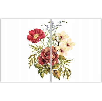 Kuchyňské prkénko Skleněná Ochranná Deska a Krájecí Prkénko | Indukce, Sporák ds-0452