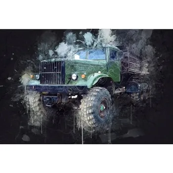 Obraz Cedule Track 7 - kamion