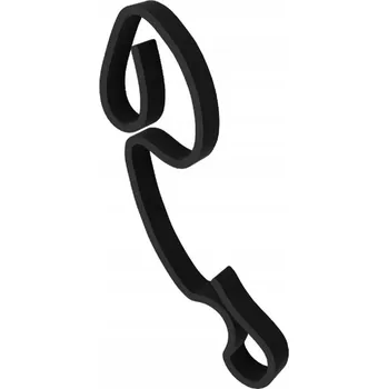 Věšák 30x háček věšák na okap pro světýlka dekorace Č.2