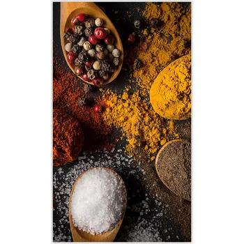 Obraz Skleněná Ochranná Deska a Krájecí Prkénko | Indukce, Sporák ds-0120