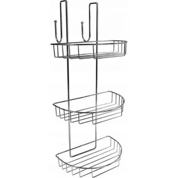 Věšák POLICE ZÁVĚSNÁ DO SPRCHOVÉHO KOUTU VĚŠÁK KOŠÍK