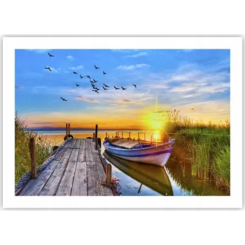 Obraz Plakát bez rámu do obýváku ložnice 70x50 krajina moderní módní obraz