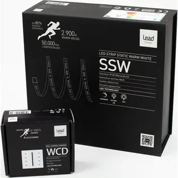 LED osvětlení Lead Energy LED pásek SSW 68 Teplá bílá